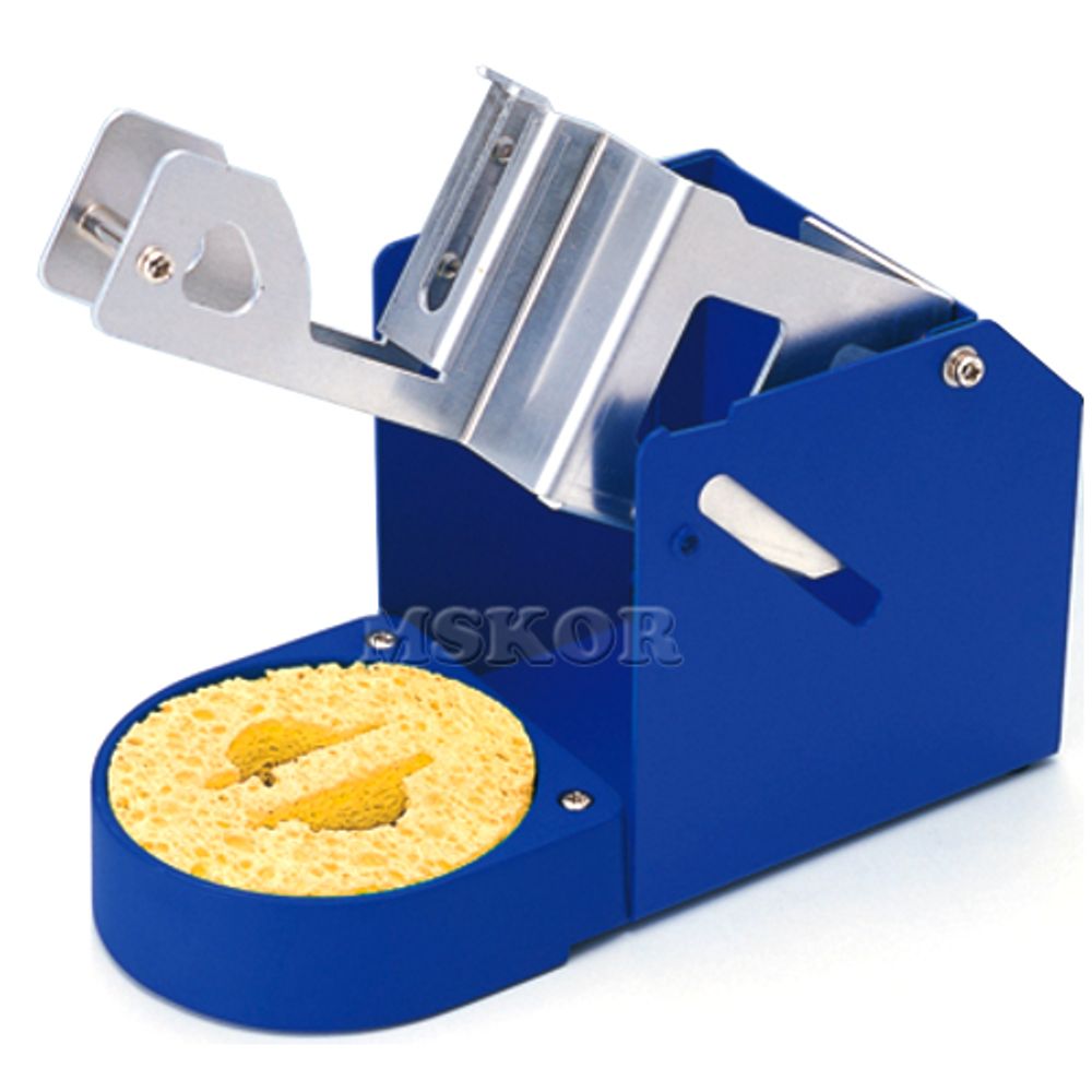 HAKKO Soldering Iron Holder with Sponge Tip Cleaner FH200-04, For FM-2022 Parallel Remover (Hot Tweezers)